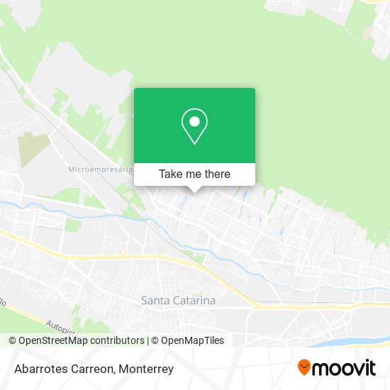 Abarrotes Carreon map