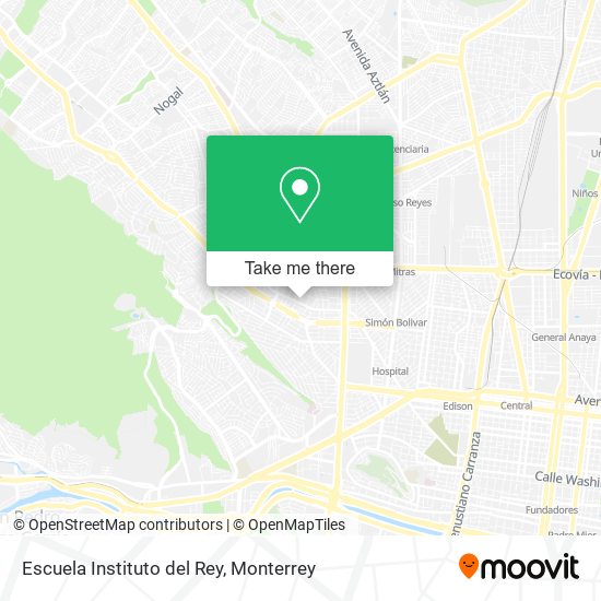 Escuela Instituto del Rey map