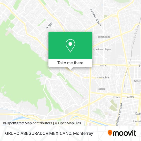 GRUPO ASEGURADOR MEXICANO map