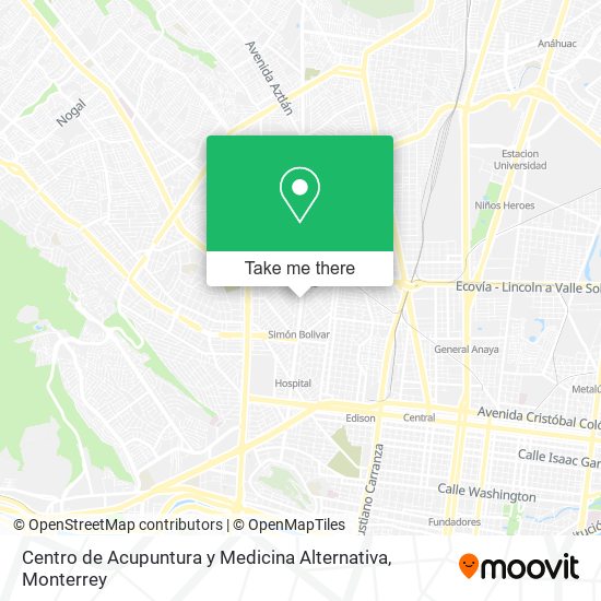 Centro de Acupuntura y Medicina Alternativa map