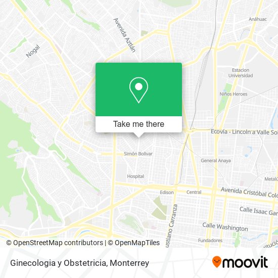 Ginecologia y Obstetricia map
