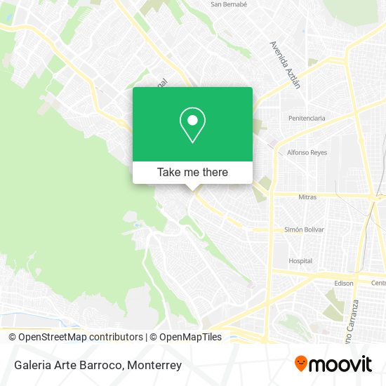 Galeria Arte Barroco map