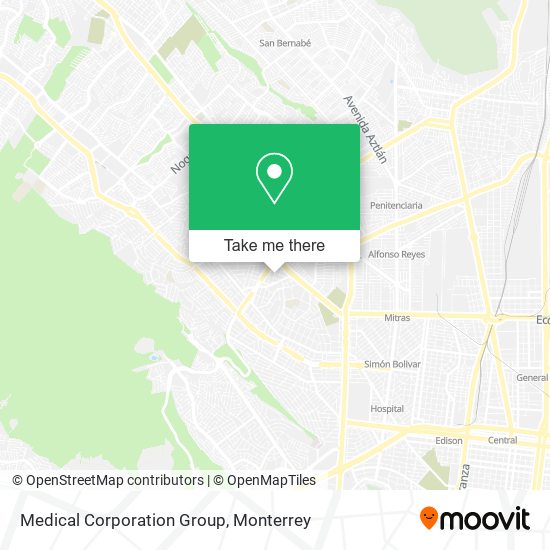 Mapa de Medical Corporation Group