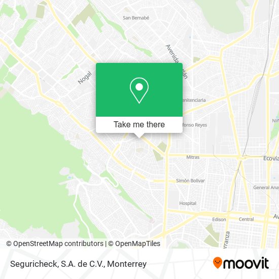 Mapa de Seguricheck, S.A. de C.V.