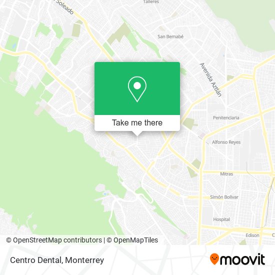 Mapa de Centro Dental