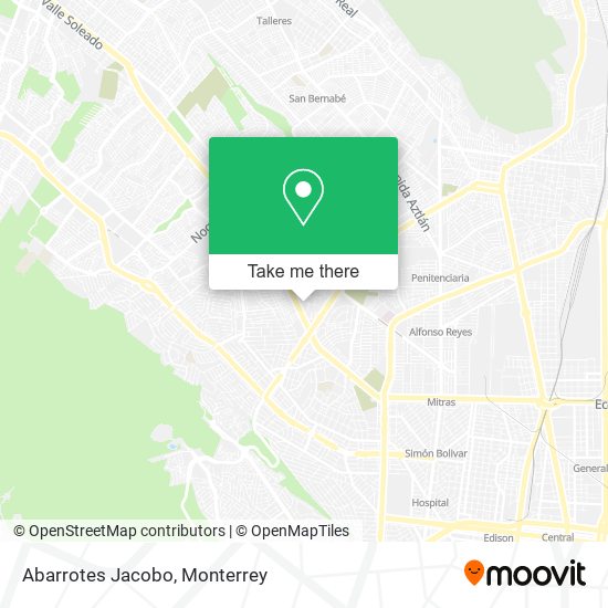 Abarrotes Jacobo map