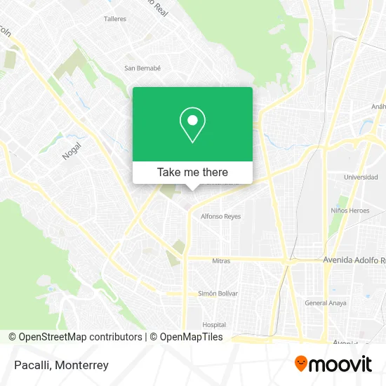 Pacalli map