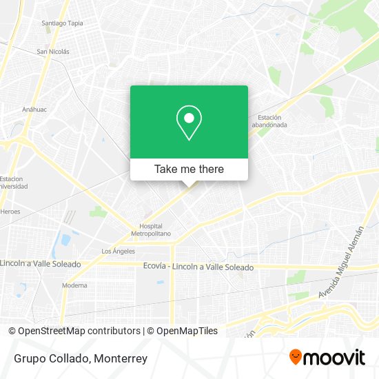 Mapa de Grupo Collado