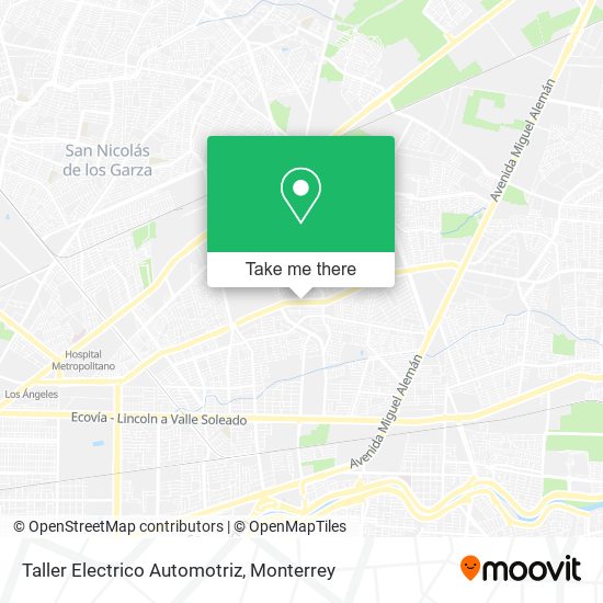 Taller Electrico Automotriz map