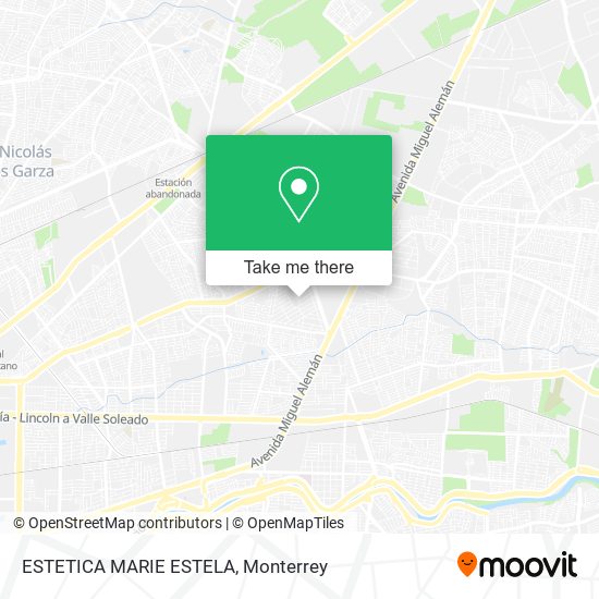 ESTETICA MARIE ESTELA map