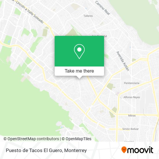 Puesto de Tacos El Guero map