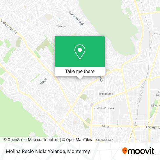 Molina Recio Nidia Yolanda map