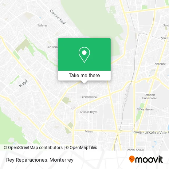 Rey Reparaciones map