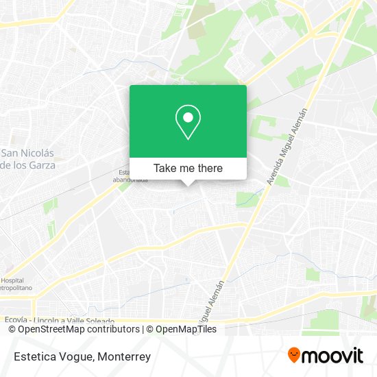 Mapa de Estetica Vogue
