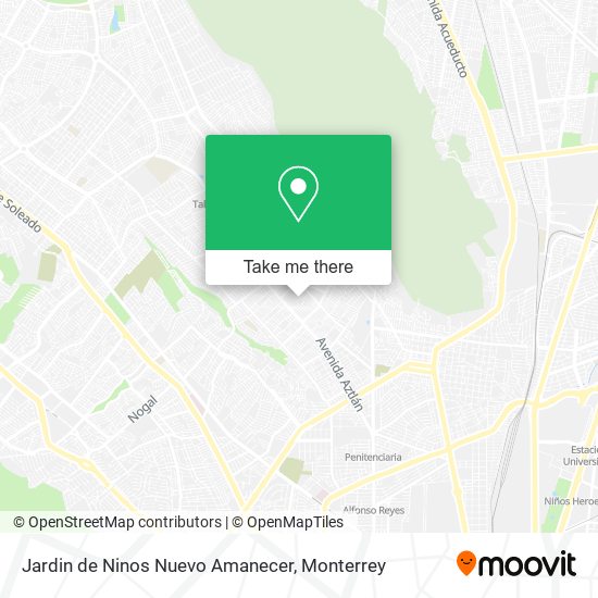Jardin de Ninos Nuevo Amanecer map