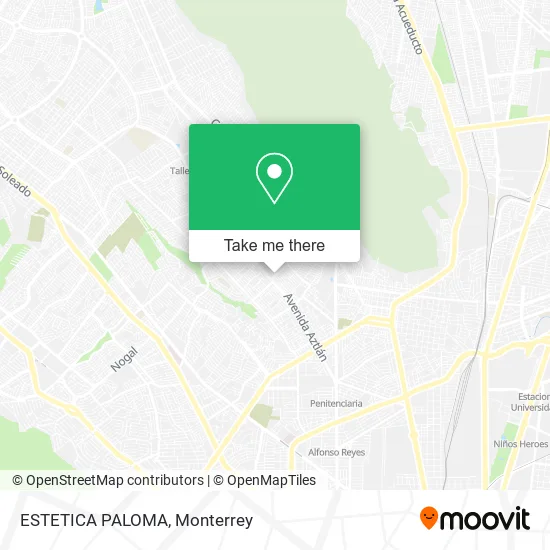 Mapa de ESTETICA PALOMA