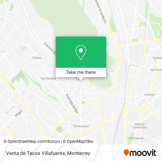 Venta de Tacos Villafuente map