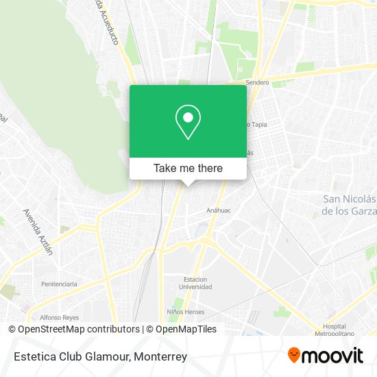 Estetica Club Glamour map