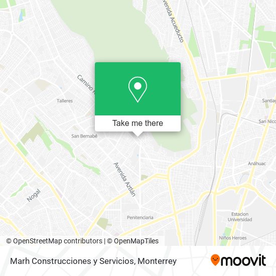 Marh Construcciones y Servicios map