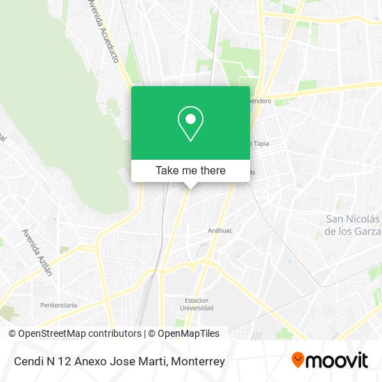Cendi N 12 Anexo Jose Marti map