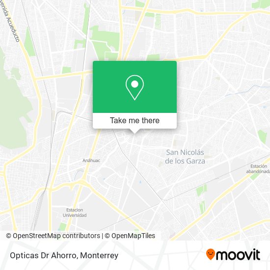 Opticas Dr Ahorro map