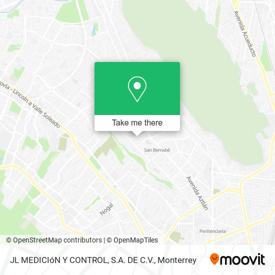 Mapa de JL MEDICIóN Y CONTROL, S.A. DE C.V.
