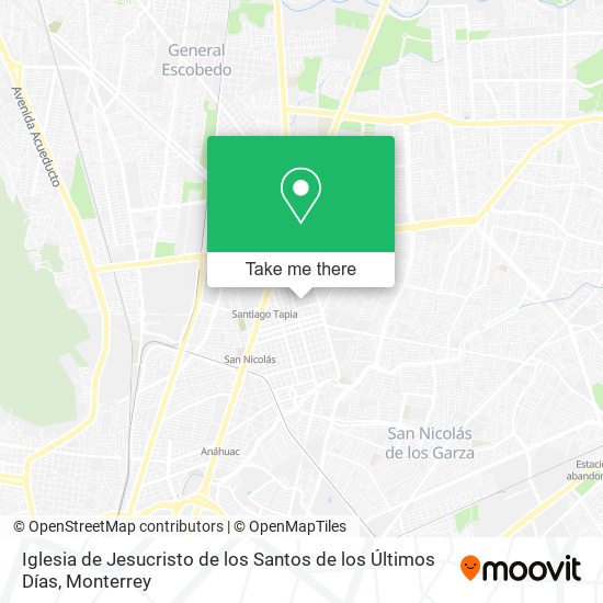 Iglesia de Jesucristo de los Santos de los Últimos Días map