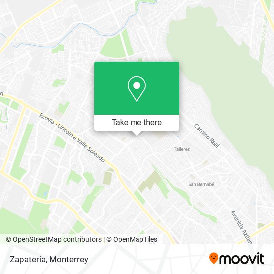 Mapa de Zapateria