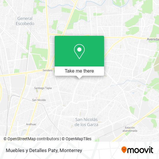 Muebles y Detalles Paty map