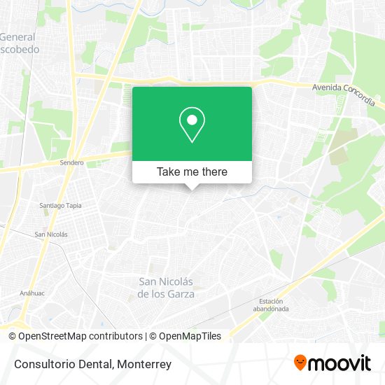 Consultorio Dental map