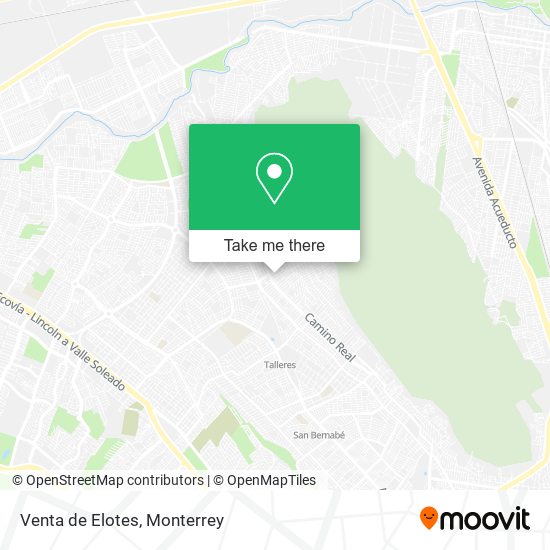 Mapa de Venta de Elotes