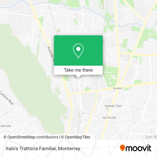 Italo's Trattoria Familiar map