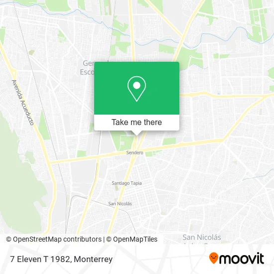7 Eleven T 1982 map