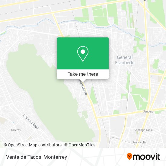 Venta de Tacos map