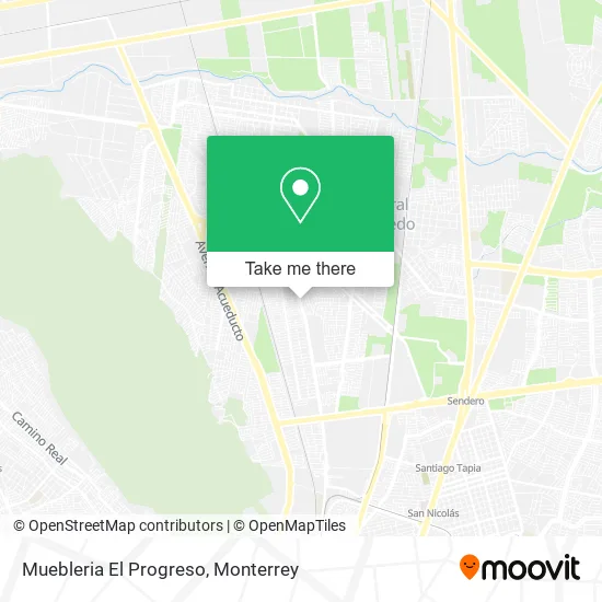 Muebleria El Progreso map