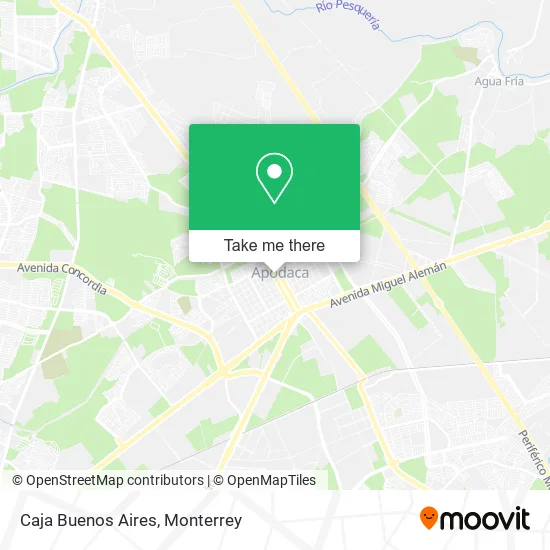 Caja Buenos Aires map