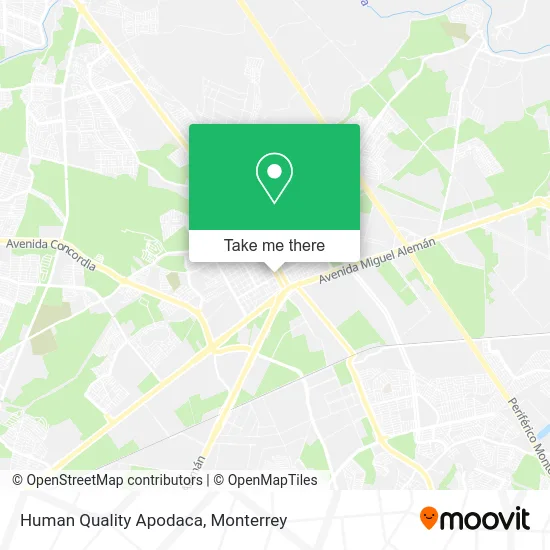 Human Quality Apodaca map