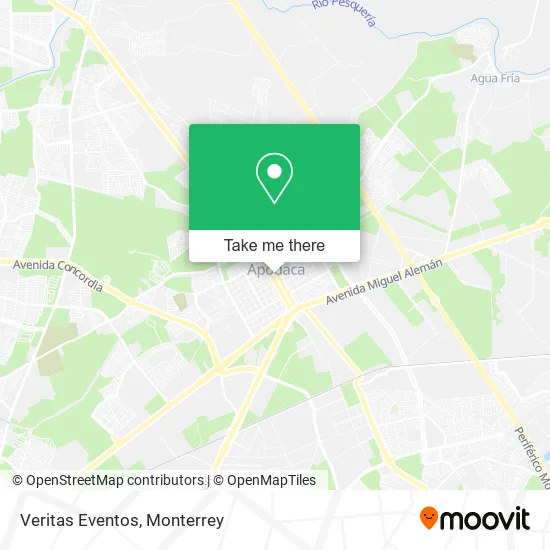 Veritas Eventos map