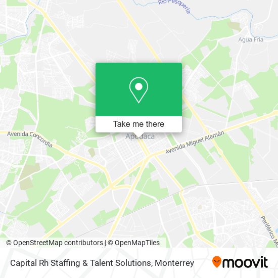 Mapa de Capital Rh Staffing & Talent Solutions