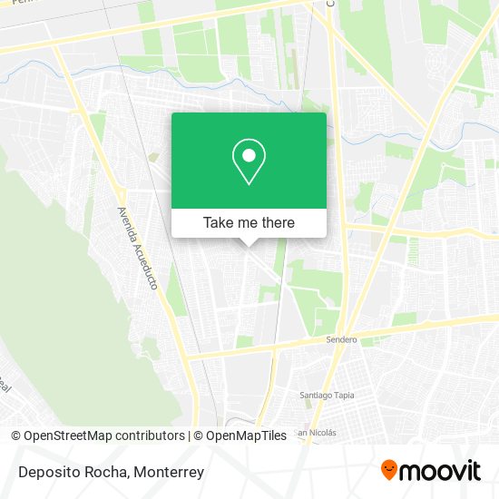 Deposito Rocha map