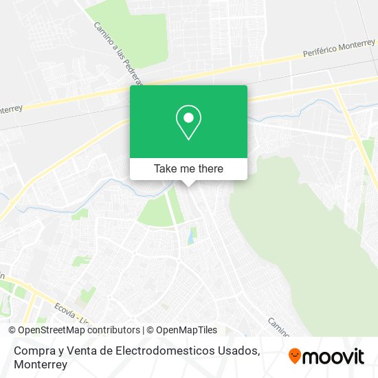 Mapa de Compra y Venta de Electrodomesticos Usados