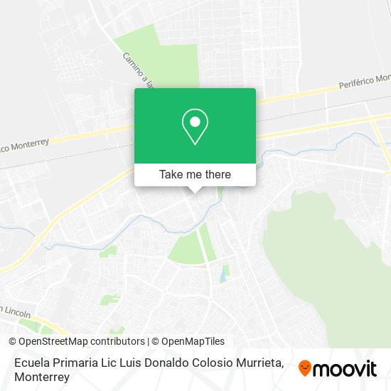 Ecuela Primaria Lic Luis Donaldo Colosio Murrieta map
