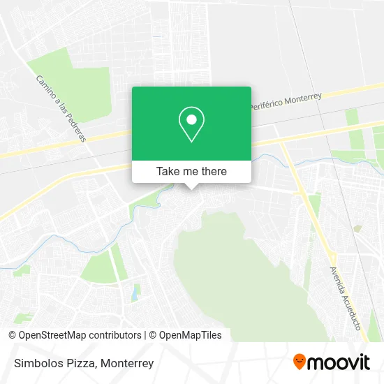Simbolos Pizza map