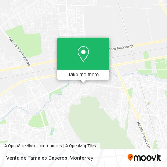 Mapa de Venta de Tamales Caseros