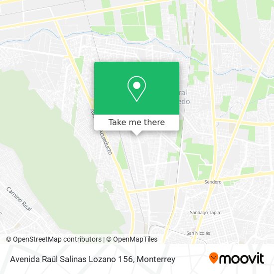 Mapa de Avenida Raúl Salinas Lozano 156