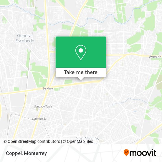 Coppel map