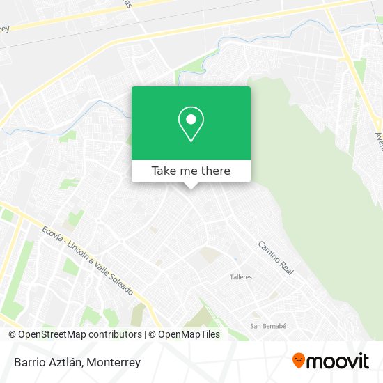 Mapa de Barrio Aztlán