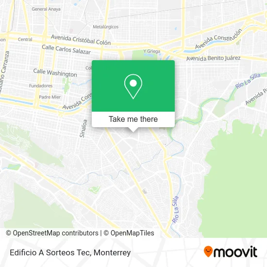 Edificio A Sorteos Tec map