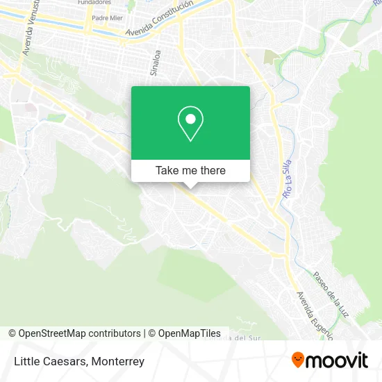 Little Caesars map