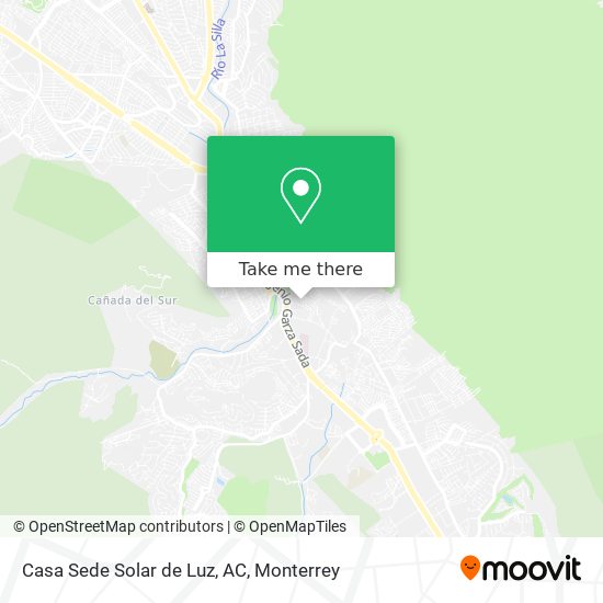 Mapa de Casa Sede Solar de Luz, AC